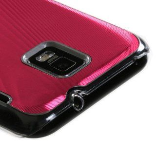 MYBAT SAMI937HPCBKCO005NP Premium Metallic Cosmo Case for Samsung Focus S   1 Pack   Retail Packaging   Red Cell Phones & Accessories
