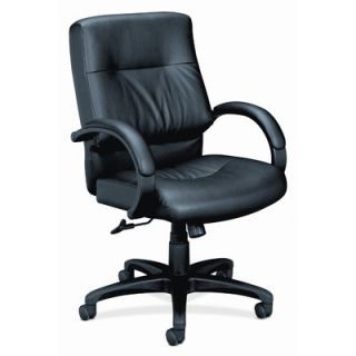 HON Mid Back Leather Executive Chair with Arms BSXVL692SP11