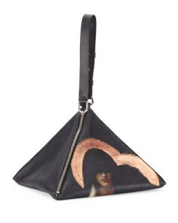 Triangle Large Madonna Clutch Bag   Givenchy