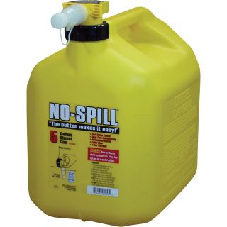 No-Spill Diesel Can — 5-Gallon Capacity, Model# 1457  Fuel Cans