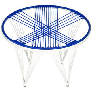 Safavieh Launchpad Chair FOX9800 Finish Blue / White