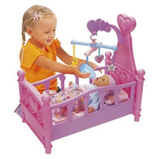 2 in 1 Crib and Cradle Playset