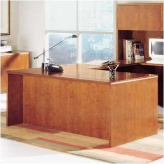 High Point Furniture Forte 72 W Executive Desk Shell CV_710 Finish Honey Ch