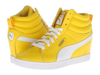 PUMA Puma Classic Wedge LL Womens Shoes (Yellow)