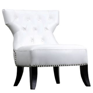 Abbyson Living Bentley Chair LI S182 CH BRN / LI S182 CH WHT Color White