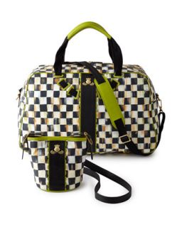 Courtly Check Duffel Bag   MacKenzie Childs
