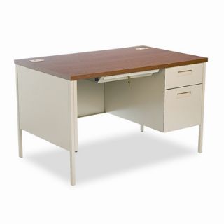 HON Metro Classic Series Computer Desk with Right Pedestal HONP3251RG2S Finis