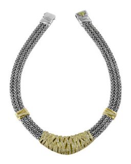 Embrace Caviar Diamond Necklace   Lagos