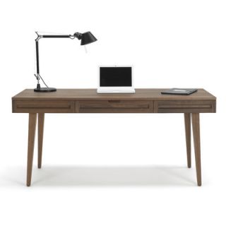 Jesper Office Woodland Writing Desk II X7501 Finish Solid Natural Walnut