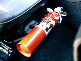 Rennline 1965 1998 911/964/993/944 *Power Seats Fire Extinguisher Mount Silver Automotive