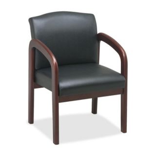 Lorell Lorell Deluxe Faux Leather Guest Chairs LLR60470