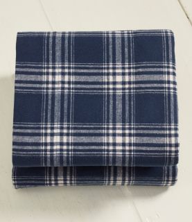 Ultrasoft Comfort Flannel Sheet, Fitted Windowpane
