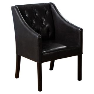 TMS Tufted Guest Arm Chair 60418 Color Black
