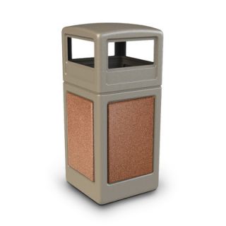 Commercial Zone StoneTec Panel with Dome Lid 72041199 Color Beige with Sedon