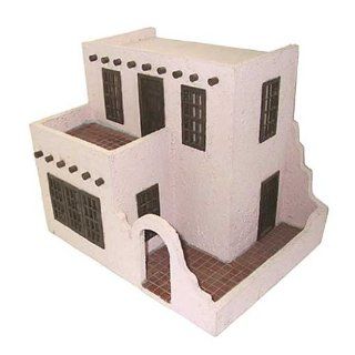 Dollhouse Miniature 1/24 Scale Pueblo Dollhouse Kit Toys & Games