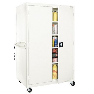 Sandusky Transport 46 Mobile Storage Cabinet TA3R462460 Finish White