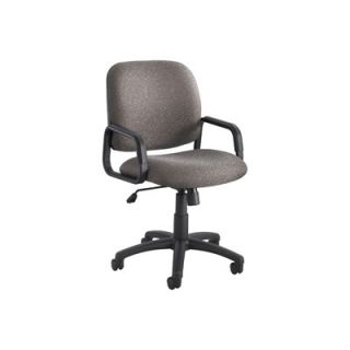 Safco Products Cava High Back Urth Office Chair 7045 Finish Brown Vinyl