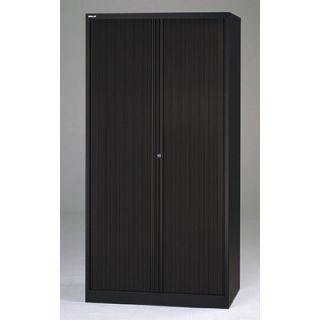 Bisley 39 Tambour Media Storage Cabinet TAMK4 Color Black
