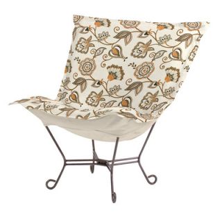 Howard Elliott Puff Scroll Avignon Lounge Chair 500 218 / 500 219 Color Spice