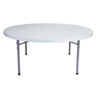 National Public Seating Blow Molded 71 Round Folding Table BT 71R