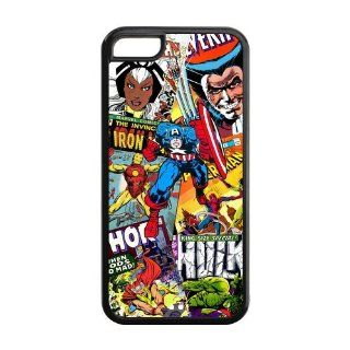 Marvel comics Iphone 5c Case Silicone iPhone Cover Cell Phones & Accessories