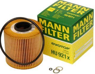Mann Filter HU 921 X Metal Free Oil Filter Automotive