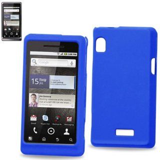 Reiko RPC10 MOTA955NV Slim and Durable Rubberized Protective Case for Motorola Droid 2 A955   Retail Packaging   Navy Cell Phones & Accessories