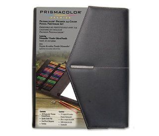 Prismacolor Premier 24 Count Colored Pencil Portfolio Set  Wood Pencils 