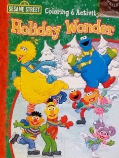Sesame Street Coloring & Activity Book 32 Pages Holiday Book Christmas  Toys & Games