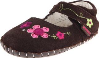 pediped Originals Camille Mary Jane (Infant),Brown,Extra Small (0 6 Months) Shoes