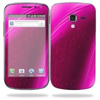 Protective Skin Decal Cover for Samsung Galaxy Exhilarate Cell Phone AT&T Sticker Skins Pink Abstract Cell Phones & Accessories