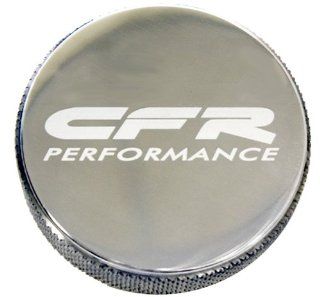 Chevy Ford Mopar Billet Aluminum Round Radiator Cap   Polished w/ CFR Logo Automotive
