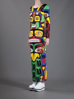 Adidas Originals By Jeremy Scott 'totem Pole' Dress