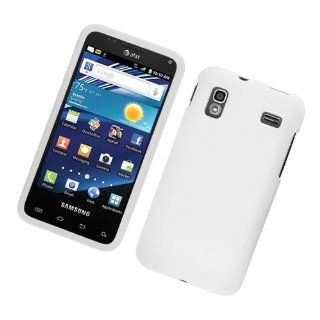For AT&T Samsung i927 Captivate Glide Accessory   White Hard Case Proctor Cover + Free Lf Stylus Pen Cell Phones & Accessories