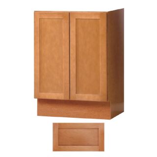 Insignia Crest 24 in x 21 in Cinnamon Transitional Bathroom Vanity