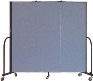6ft High Three Panel Portable Room Divider by Screenflex   Panel Screens