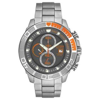 Mens Citizen Eco Drive™ Super Titanium Watch with Grey Dial (Model