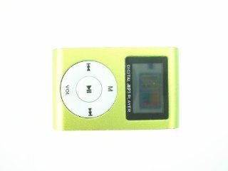 AFUNTA LCD Mini Metal  Player Supports 1GB, 2GB, 4GB, 8GB SDHC Memory With The  FORMAT ONLY (Without Card Reader, Green)   Players & Accessories