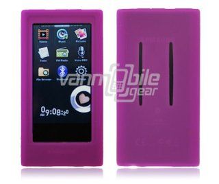 VMG Magenta Purple Soft Silicone Gel Rubber Skin Case Cover for Sam Cell Phones & Accessories