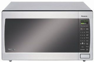 Panasonic NN T965SF Luxury Full Size 2.2 Cubic Foot 1, 250 Watt Microwave Oven, Stainless Built In Microwave Ovens Kitchen & Dining