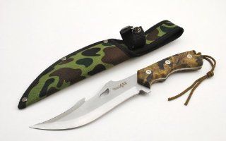10" Tactical Hunting Survival Knife Skinner Bowie Fixed Blade +Nylon Sheath MH H103   Speicial Promotion   HXP7Z  Hunting Fixed Blade Knives  Sports & Outdoors