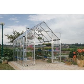 Palram Snap & Grow Greenhouse — 8ft.W x 8ft.L, 64 sq. ft., Model# HG8008  Green Houses