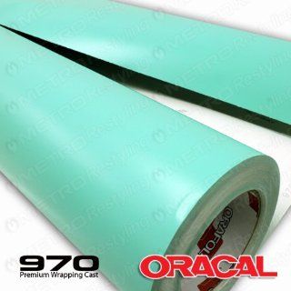 ORACAL 970RA 055 MATTE Mint Wrapping Cast Vinyl Car Wrap Film 5ft x 10ft (50 Sq/ft) Automotive