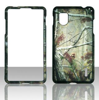 2D Camo Tree Real Mossy LG Optimus G LS970 Sprint / LG Eclipse 4G LTE AT&T Case Cover Hard Phone Case Snap on Cover Rubberized Touch Protector Cases Cell Phones & Accessories