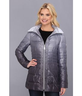 Vince Camuto Ombre Down Coat Ombre Smoke