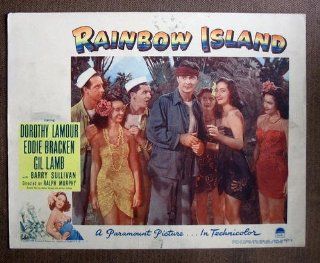 Rainbow Island (1944) Dorothy Lamour, Eddie Bracken, Gil Lamb, Ralph Murphy Movies & TV