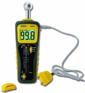 General Tools & Instruments MMD950 Pin and Pinless Deep Sensing Moisture Meter with Spherical Sensor and Remote Probe    