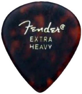 Fender 098 0551 950 551 Shape Picks, 12 Pack, Shell Musical Instruments