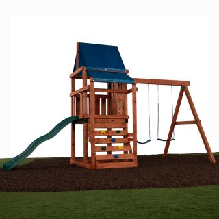 Swing N Slide® Asheville Wood Complete Swing Set Kit