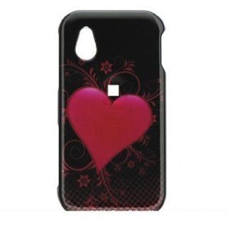 NEW RED HEART FLOWER HARD CASE COVER FOR LG ARENA GT950 PHONE Cell Phones & Accessories